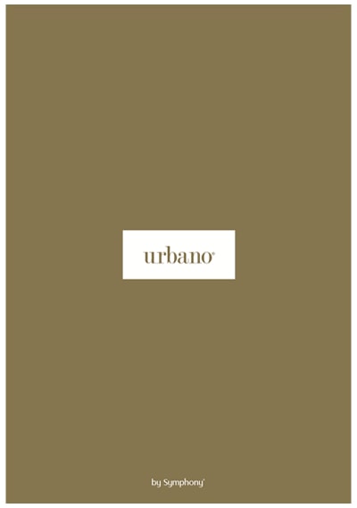 Gold block with Urbano by Symphony logo