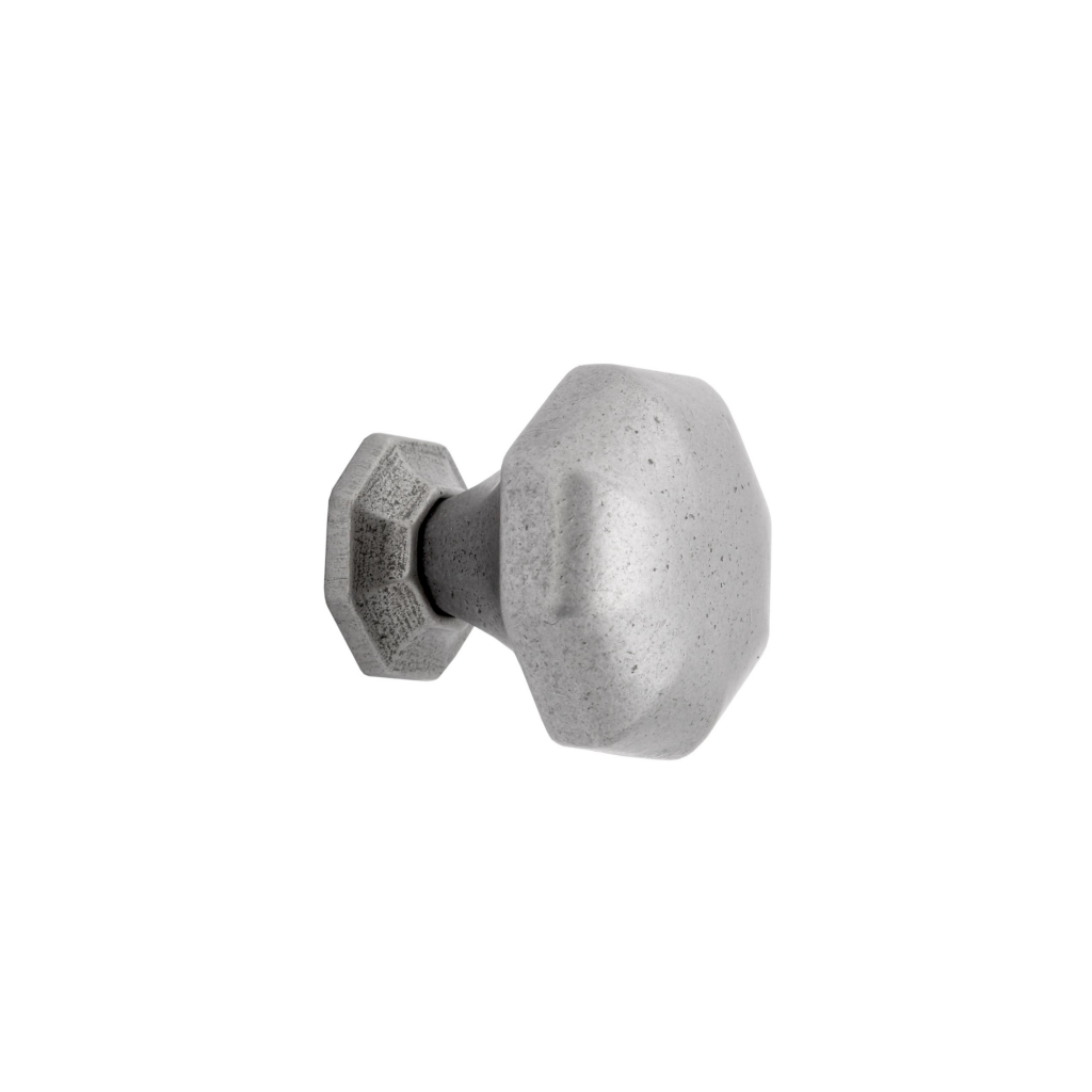 Natural Iron Fluted Knob - HPK646